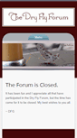 Mobile Screenshot of dryflyforum.com